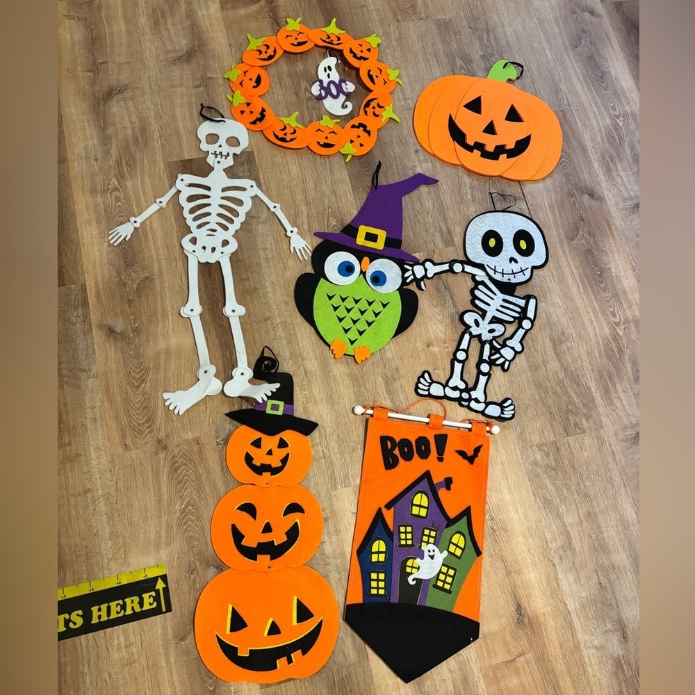 Halloween Hanging Felt Decor
